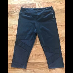 Reebok meshed crop leggings